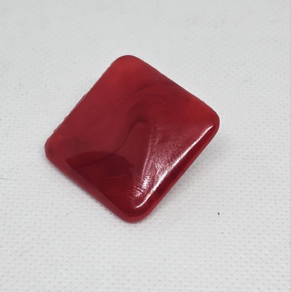 Vintage Native American Handmade Genuine Red Coral Stud Earrings. - Picture 2 of 6